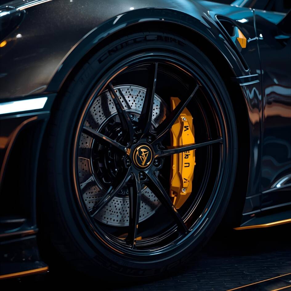 Brake caliper painting